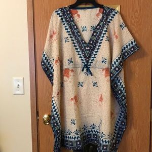 Poncho style top